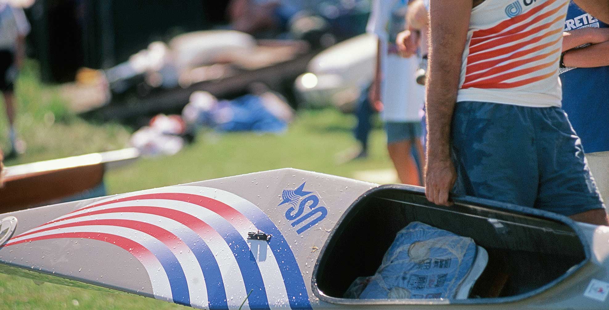 champion-intl-canoe-knockout_carrying-shell.jpg Art Direction by: Bart Crosby, Crosby Associates